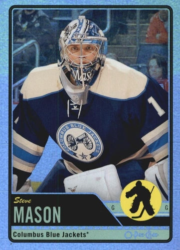 #56 Steve Mason - Columbus Blue Jackets - 2012-13 O-Pee-Chee - Rainbow Hockey