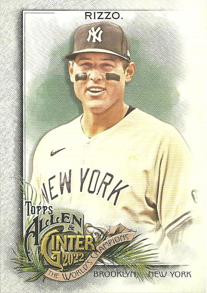 #56 Anthony Rizzo - New York Yankees - 2022 Topps Allen & Ginter Baseball