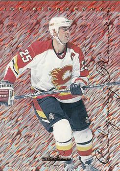 #56 Joe Nieuwendyk - Calgary Flames - 1995-96 Leaf Limited Hockey