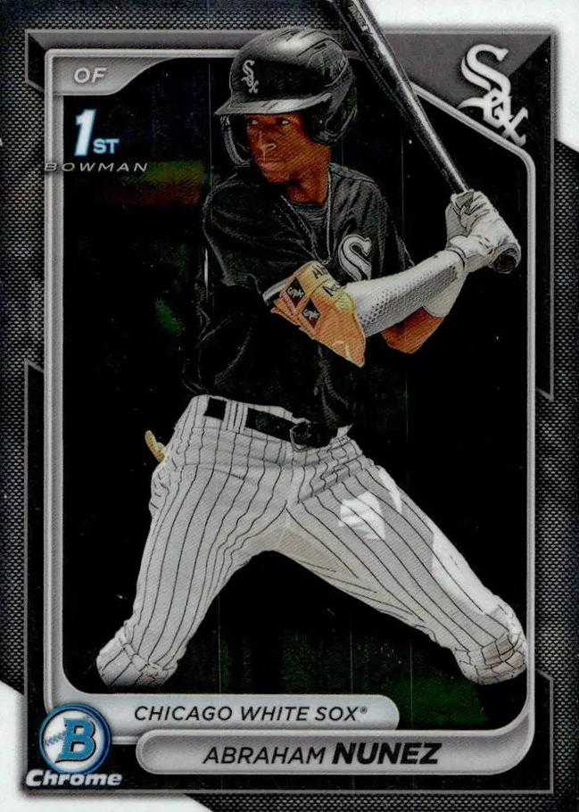 #BCP-56 Abraham Nunez - Chicago White Sox - 2024 Bowman - Chrome Prospects Baseball