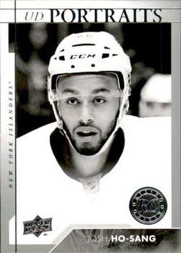 #P-56 Josh Ho-Sang - New York Islanders - 2017-18 Upper Deck - UD Portraits Hockey