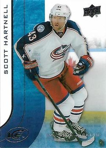 #56 - Scott Hartnell - Columbus Blue Jackets - 2015-16 Upper Deck Ice Hockey