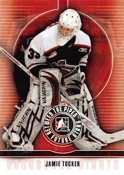 #56 Jamie Tucker - Vancouver Giants - 2008-09 In The Game Between The Pipes Hockey