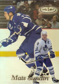 #56 Mats Sundin - Toronto Maple Leafs - 1999-00 Topps Gold Label Hockey