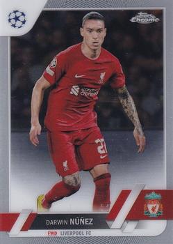 #56 Darwin Núñez - Liverpool - 2022-23 Topps Chrome UEFA Club Competitions Soccer
