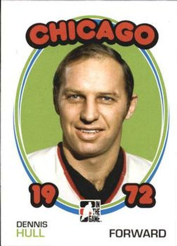 #56 Dennis Hull - Chicago Blackhawks - 2009-10 In The Game 1972 The Year In Hockey