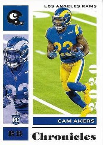 #56 Cam Akers - Los Angeles Rams - 2020 Panini Chronicles Football