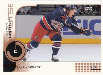 #56 Espen Knutsen - Columbus Blue Jackets - 2002-03 Upper Deck MVP Hockey