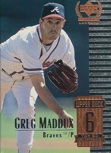 #56 Greg Maddux - Atlanta Braves - 1999 Upper Deck Century Legends Baseball