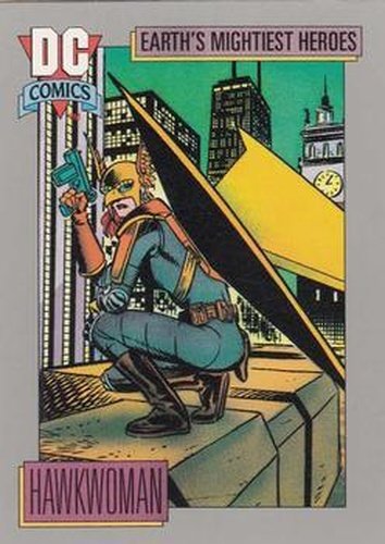 #56 Hawkwoman - 1992 Impel DC Cosmic