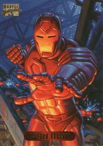 #56 Iron Man - 1994 Fleer Marvel Masterpieces Hildebrandt Brothers