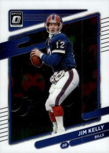 #56 Jim Kelly - Buffalo Bills - 2021 Donruss Optic Football
