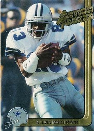 #56 Kelvin Martin - Dallas Cowboys - 1991 Action Packed Football
