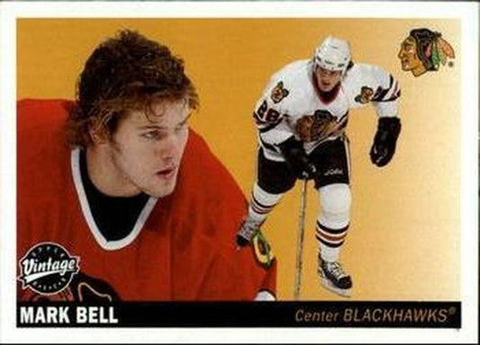 #56 Mark Bell - Chicago Blackhawks - 2002-03 Upper Deck Vintage Hockey