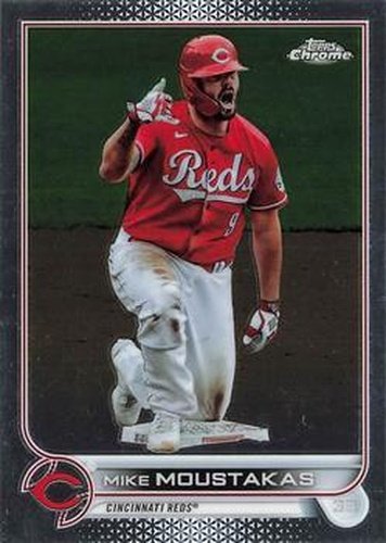 #56 Mike Moustakas - Cincinnati Reds - 2022 Topps Chrome Baseball