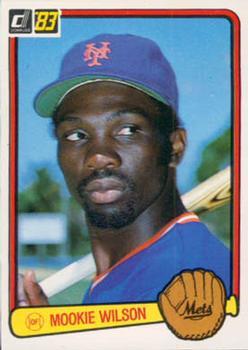 #56 Mookie Wilson - New York Mets - 1983 Donruss Baseball