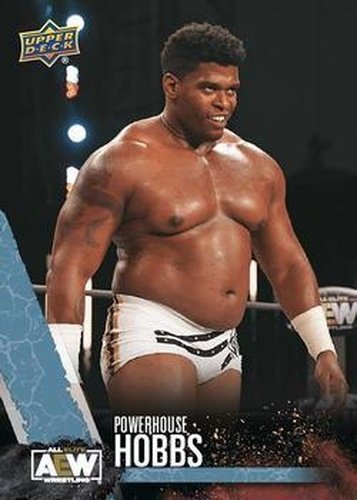 #56 Powerhouse Hobbs - 2021 Upper Deck AEW Wrestling