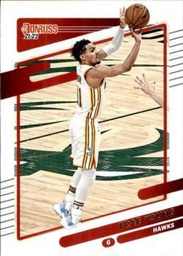 #56 Trae Young - Atlanta Hawks - 2021-22 Donruss Basketball