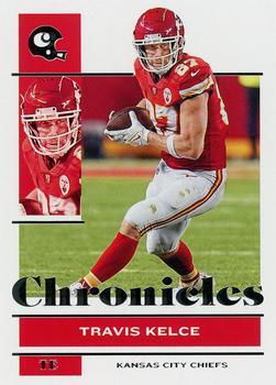 #56 Travis Kelce - Kansas City Chiefs - 2021 Panini Chronicles Football