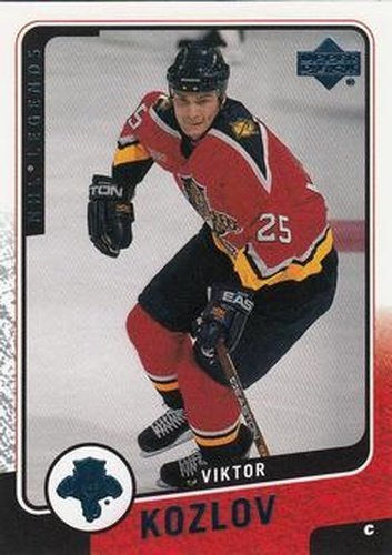 #56 Viktor Kozlov - Florida Panthers - 2000-01 Upper Deck Legends Hockey