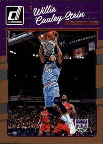 #56 Willie Cauley-Stein - Sacramento Kings - 2016-17 Donruss Basketball