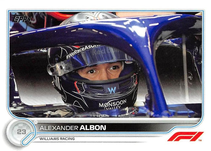 #56 Alexander Albon - Williams Racing - 2022 Topps Formula 1 Racing