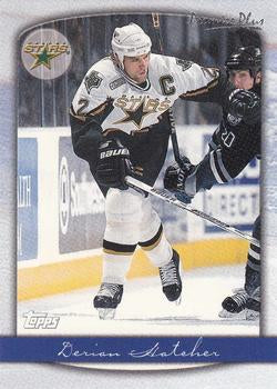 #56 Derian Hatcher - Dallas Stars - 1999-00 Topps Premier Plus Hockey