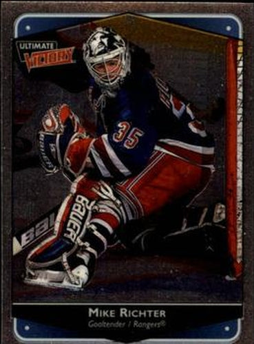 #56 Mike Richter - New York Rangers - 1999-00 Upper Deck Ultimate Victory Hockey