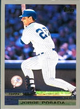 #56 Jorge Posada - New York Yankees - 2000 Topps Baseball