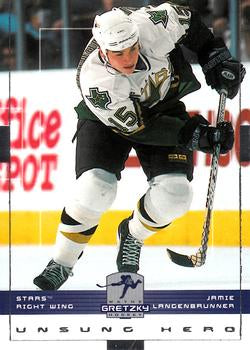 #56 Jamie Langenbrunner - Dallas Stars - 1999-00 Upper Deck Wayne Gretzky Hockey