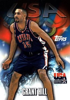 #56 Grant Hill - USA - 2000 Topps Team USA Basketball
