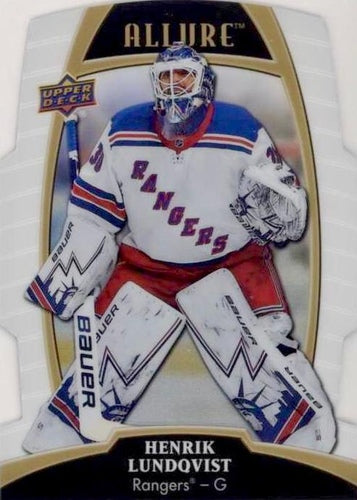 #56 Henrik Lundqvist - New York Rangers - 2019-20 Upper Deck Allure - White Rainbow Hockey
