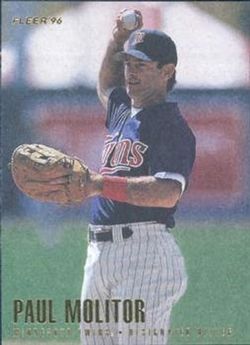 #U56 Paul Molitor - Minnesota Twins - 1996 Fleer Update Baseball