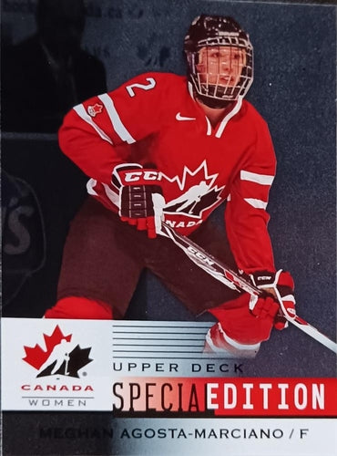#SE-56 Meghan Agosta-Marciano - Canada - 2014 Upper Deck Team Canada Juniors - Special Edition Hockey