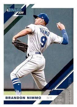 #56 Brandon Nimmo - New York Mets - 2019 Donruss Baseball