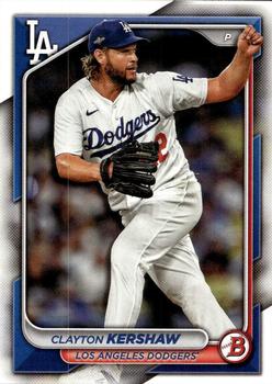 #56 Clayton Kershaw - Los Angeles Dodgers - 2024 Bowman Baseball