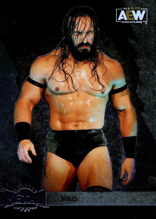 #56 PAC - 2022 SkyBox Metal Universe AEW Wrestling