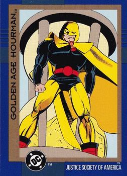 #56 Golden Age Hourman - 1993 SkyBox DC Cosmic Teams
