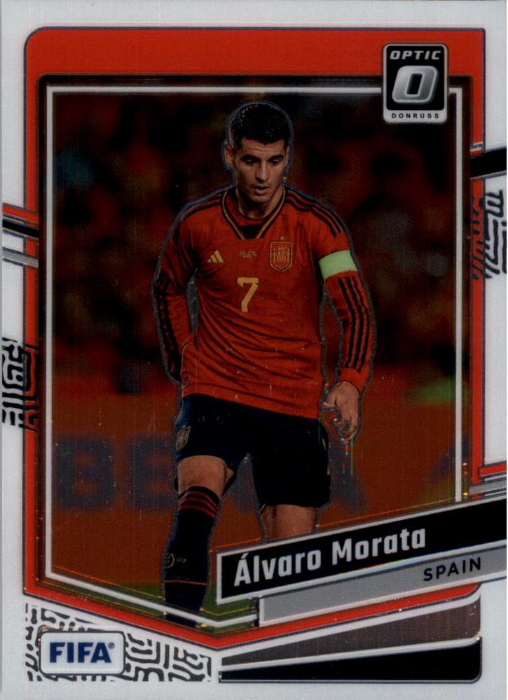 #56 Alvaro Morata - Spain - 2023-24 Donruss - Optic Soccer