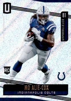 #56 Mo Alie-Cox - Indianapolis Colts - 2019 Panini Unparalleled Football