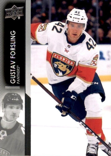 #570 Gustav Forsling - Florida Panthers - 2021-22 Upper Deck Hockey