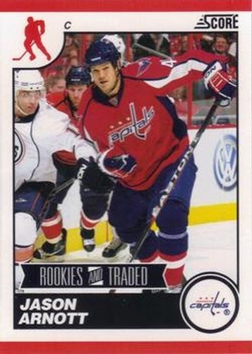 #570 Jason Arnott - Washington Capitals - 2010-11 Score Hockey