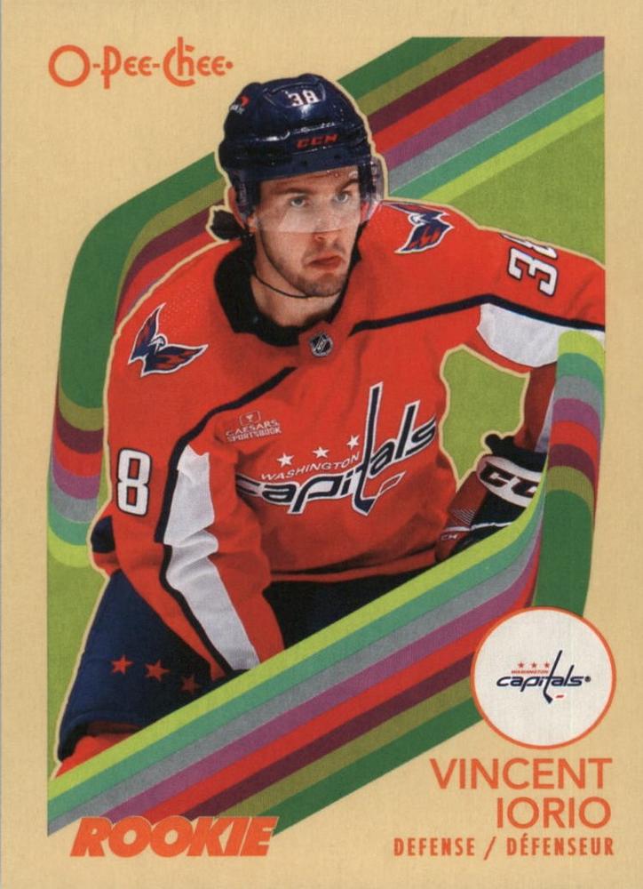 #570 Vincent Iorio - Washington Capitals - 2023-24 O-Pee-Chee - Retro Hockey