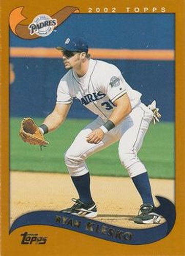 #570 Ryan Klesko - San Diego Padres - 2002 Topps Baseball