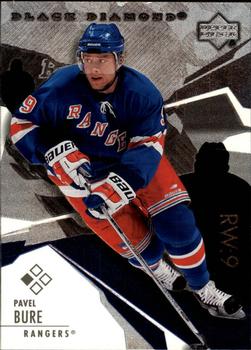 #2 Pavel Bure - New York Rangers - 2003-04 Upper Deck Black Diamond Hockey