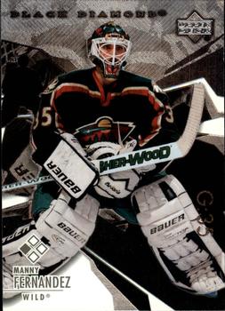 #8 Manny Fernandez - Minnesota Wild - 2003-04 Upper Deck Black Diamond Hockey