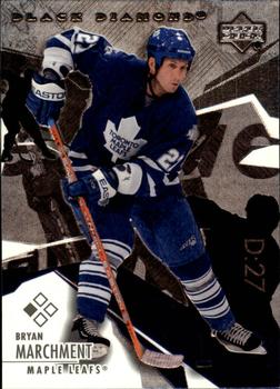 #10 Bryan Marchment - Toronto Maple Leafs - 2003-04 Upper Deck Black Diamond Hockey