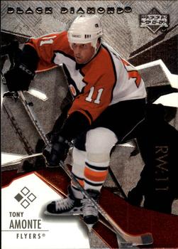 #12 Tony Amonte - Philadelphia Flyers - 2003-04 Upper Deck Black Diamond Hockey