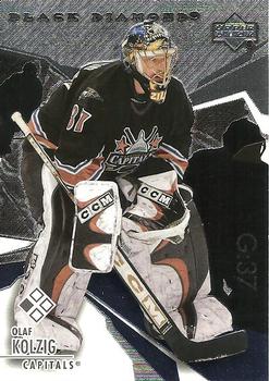 #15 Olaf Kolzig - Washington Capitals - 2003-04 Upper Deck Black Diamond Hockey