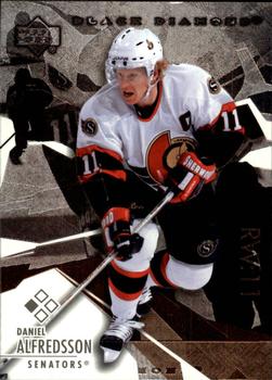 #18 Daniel Alfredsson - Ottawa Senators - 2003-04 Upper Deck Black Diamond Hockey